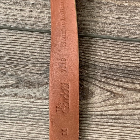Genuine Italian leather belt main image 7